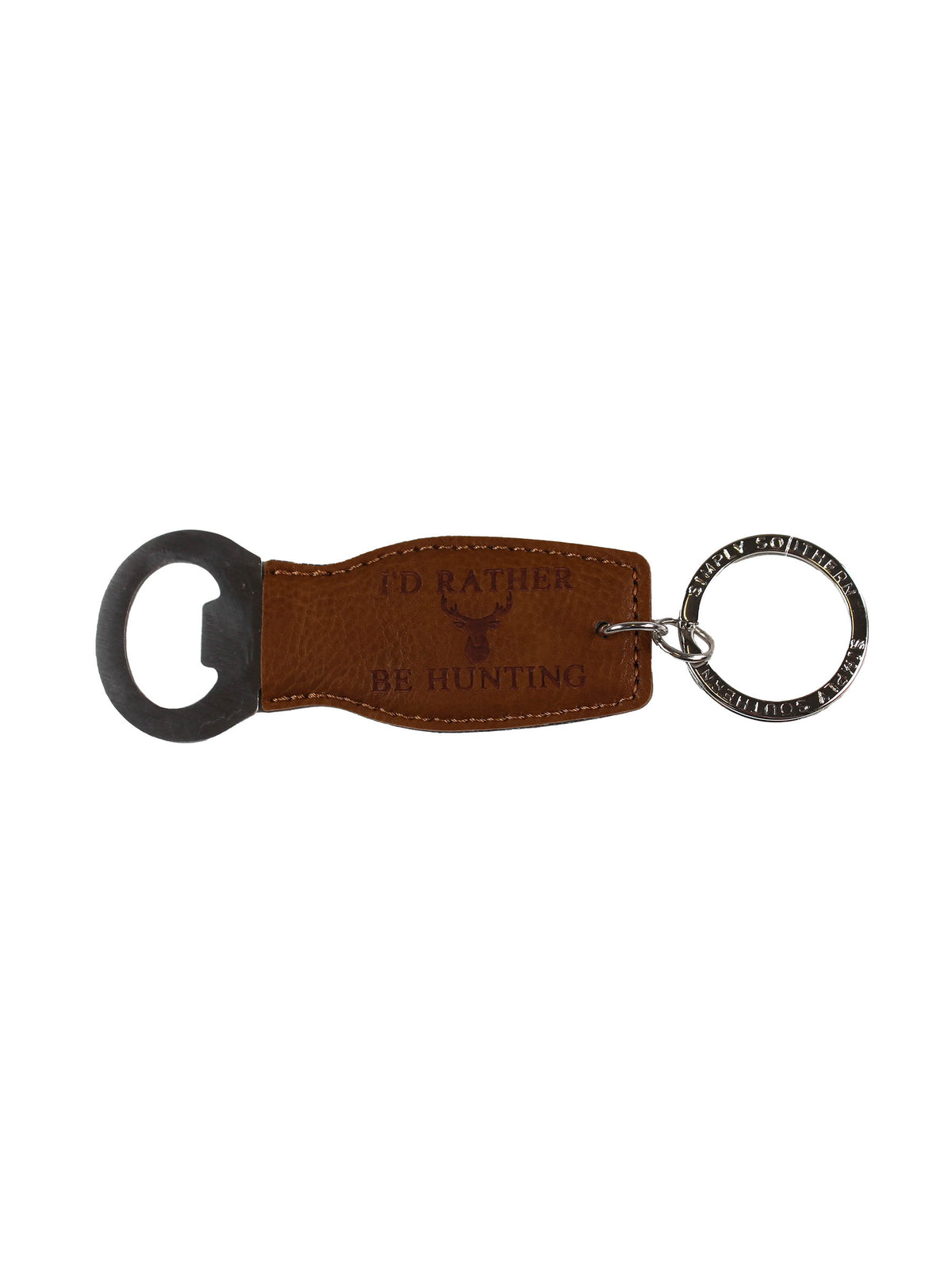 Men's Leather Key Chain