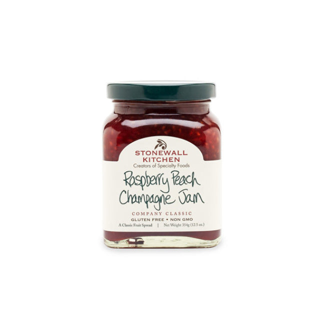 Raspberry Peach Champagne Jam 3.75 oz