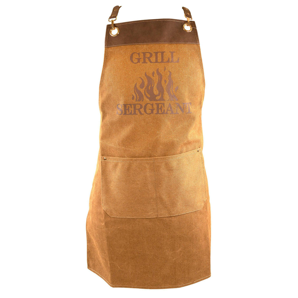 Leather and Sturdy Cotton Apron