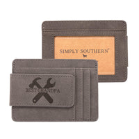 Men's Magnetic Leather Wallet