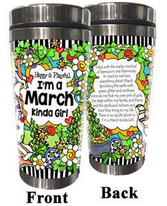 Birthday Month Girl Tumblers