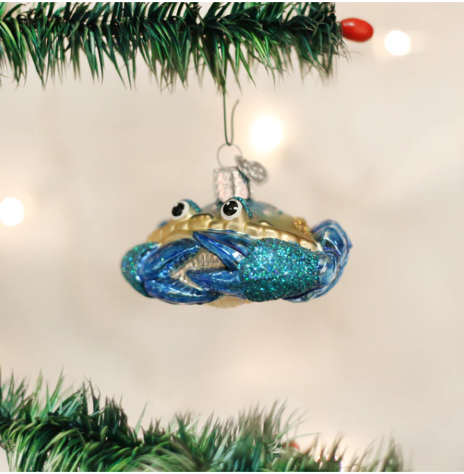 Blue Crab Ornament