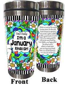 Birthday Month Girl Tumblers