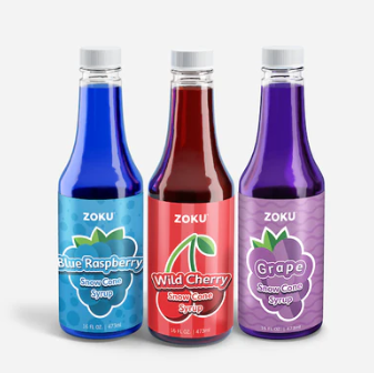 ZOKU Snow Cone Syrup Set of 3