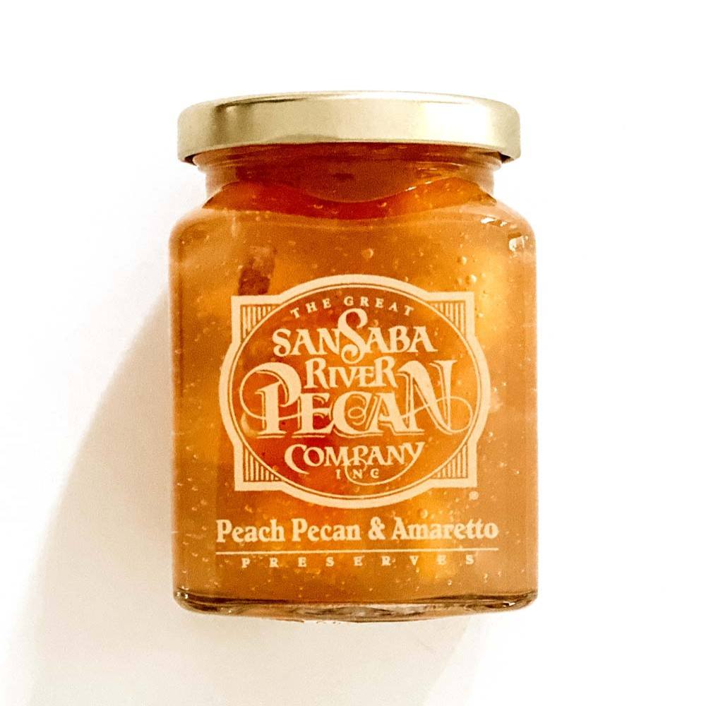 peach pecan & amaretto preserves