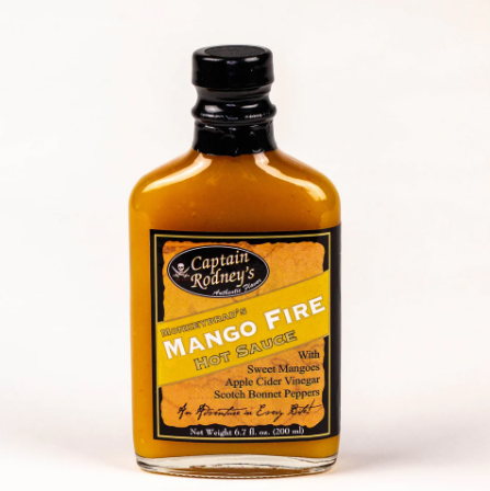 Capt Rodney's Mango Fire Hot Sauce