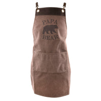 Leather and Sturdy Cotton Apron