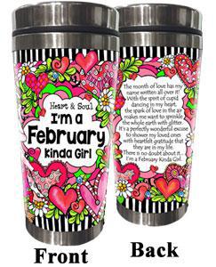 Birthday Month Girl Tumblers