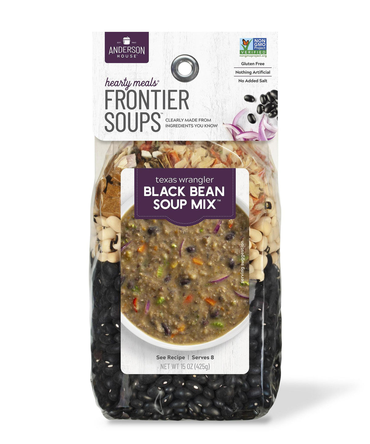 Texas Wrangler Black Bean Soup